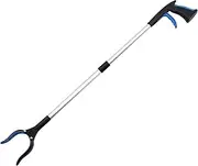 Reacher Grabber Tool ValueHall 32 Inch Reaching Assist Tool Aluminum Reaching Aid with Rotating Rubber Gripper for Elderly Litter Trash Picker Garden Nabber V1E01