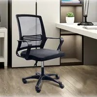 在飛比找森森購物網優惠-【AOTTO】人體工學透氣網布電腦椅