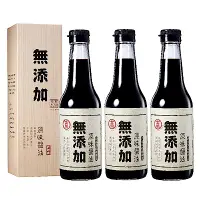 在飛比找Yahoo奇摩購物中心優惠-金蘭 無添加原味醬油(500ml) x3入