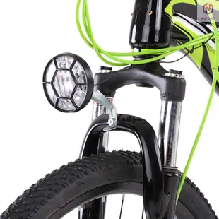 自行車燈組套件自行車安全前大燈尾燈尾燈發電機[15][新到貨]