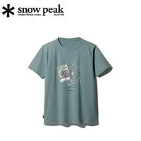在飛比找PChome商店街優惠-[Snow Peak] SP 平板單口爐T恤 藍色 / 公司