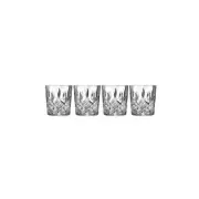 Marquis Shot Glasses 11-oz Crystalline Double Old Fashioned Glass Set (Set of 4)