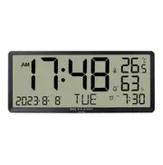 DYLAN Wall / Table Oversize Black Digital Clock