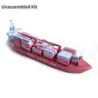 DIY 1:400 Danish Container Ship Mary Arctica Paper Ship Model Handmade Craft