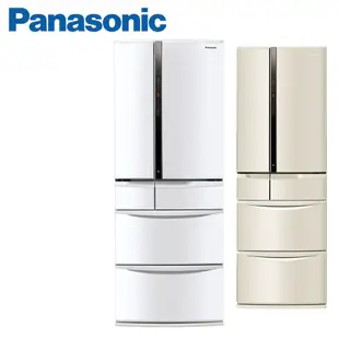 【PANASONIC 國際】501公升 日本製六門鋼板冰箱 自動製冰 一級能效 NR-F507VT