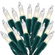 Christmas Lights, 150 Count 33 FT Christmas Mini String Lights, Green Wire Fa...