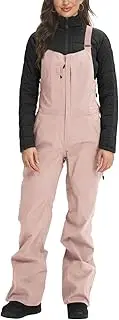 [Yousify] Womens Snow Bibs Insulated Waterproof Ski Bibs Overalls Winter Outdoor Snow Pants