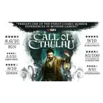 STEAM正版／克蘇魯的呼喚CALL OF CTHULHU／可用自己的帳號 只有一組