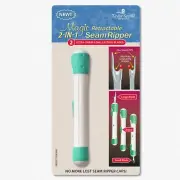 StitchMaster Duo: Retractable Seam Ripper & Thread Cutter