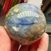 340g WOW! Natural Rare Pietrsite Crystal ball Quartz Sphere Healing A517