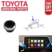 18 - 22 TOYOTA C-HR RADIO CD PLAYER RECEIVER KNOB W/ NAV OPTION OEM NEW (for: Toyota)