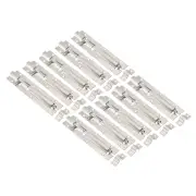 10Pcs Door Barrel Bolt Latch 6 Inch, Stainless Steel Latch Sliding Lock