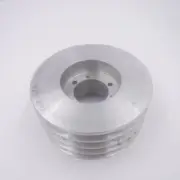 Martin Aluminum 2" Bore V-Belt Pulley Sheave 4 Groove 6.8" Pitch, 7.15" OD