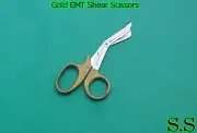 Gold EMT Shear Scissors 7.5" Bandage Paramedic EMS