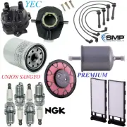 Tune Up Kit Filters Cap Wire Spark Plugs For NISSAN FRONTIER L4 2.4L 1998-2001 (for: Nissan)