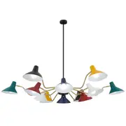 Farbon 12L Pendant Light Multi-Colour | Telbix Lighting