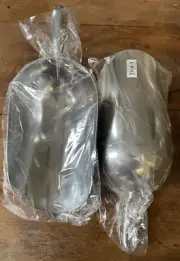 (Set of 2) 85 oz Aluminum Scoop with Contoured Handle, Large Utility Scoop