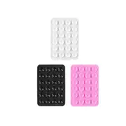 Suction Cup Wall Stand Mat Silicone Phone Holder Square Anti-Slip Case