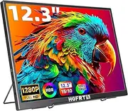 HGFRTEE 12.3 Inch (31.2 cm) Portable Monitor FHD 1920 x 1280 IPS with USB-C/HD, VESA Mount, Eye Protection Mode for Business/Design/Game Consoles-12.3 Inch