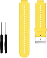 [DJDLFA] Soft Silicone Replacement Band Strap For Garmin Forerunner 220/230/235 Bracelet Wristband For Garmin 620 630 735 Approach S20 S5