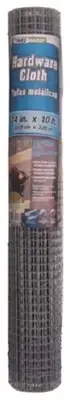 (12) YardGuard 308227B 24" x 10' ft 1/2" Mesh Galvanized 19 Gauge Hardware Cloth