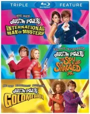 Austin Powers Trilogy (Mike Myers ) NEW Region B Blu-ray 3 Discs IN STOCK NOW