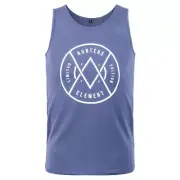 Hunters Element Twin Peaks Kids Singlet Blue 10