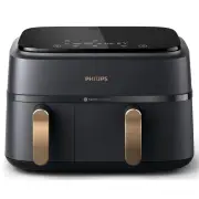 Philips 3000 Series Dual Basket Airfryer - Black