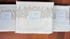Ballard Designs SALOME EMBROIDERED VINE Duvet Cover King & 2 King Shams $507 NWT