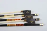 3pcs Violin bow Carbon fiber 4/4 Full size violin Straight High Quality #R92