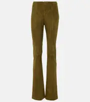 [Stouls] Stouls Kam 24 suede flared pants AU 18 brown
