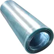 Clear Polycarbonate 1mm Roofing Panels for Outdoor Canopy and Greenhouse Waterproof Shelter with Easy Bend and Cut Design Custom Size (1x15m) Includes Screws