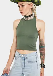 [Free People] Army Hayley Racerback Brami Top