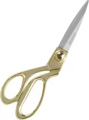 Professional Heavy Duty Tailor Scissors 8" Gold Stainless Steel Dressmaker Shear