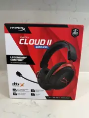 HyperX Cloud II Wireless - Gaming Headset for PC PS4 Surround Sound, Memory Foam