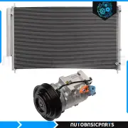 For 2011-2015 Honda Odyssey Touring Mini 3.5L AC Condenser & AC Compressor set