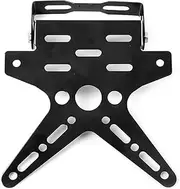 Rear License Bracket W/Turn Signal Light for CBR929RR CBR600RR CBR954RR CB1000R CRF230F SL230 XR400 2023 Motorcycle License Plate Holder Bracket (Color : Black)
