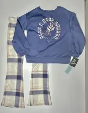 Target Kids Art Class 2 Piece Pajama Set - Small 6/6X - Long Sleeve, Bell Bottom