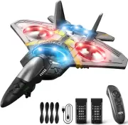 V17 Foam Remote Control Airplanes Rc Planes for Kids Adults 4-7 8-16, Remote Con