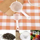 Kitchen Handheld Plastic Screen Mesh Tea Leaf Strainer Flour Sieve Coland ZJ