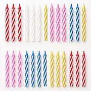 Birthday Candle - 72 Count Mix Color Birthday Candles for Cake, Cake Candle for Birthday, Party Small Candles