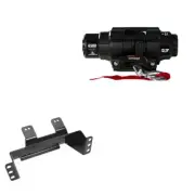 Viper 4500lbs V3 Winch Black Rope With Mount For Polaris Ranger 500 2011-2020