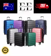 Slimbridge Luggage Case Trolley Carry On Suitcase TSA Hard Shell 20" 24" 28" AUS