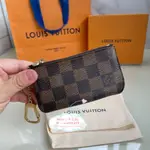 【ALINA二手正品】 LV 路易威登 棋盤格 鑰匙包 零錢包 卡片包 N62658 現貨+免運