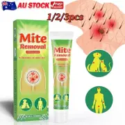 2pcs Mite Removal Ointment Anti-Itching Scabies Kill Head Lice Skin Care Natural