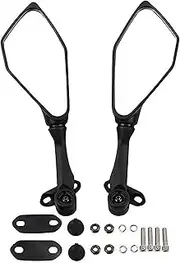 ELIFEPARTS Motorcycle Rear View Mirror compatible with Ninja 400 2018-2022 and Ninja 250 300 ZX 6R 636 300R EX300 ABS 2011-2018