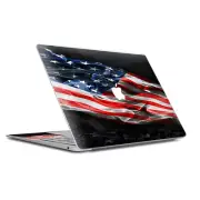 Skin Decal Wrap for MacBook Air Retina 13 Inch - American Flag waving