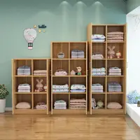 在飛比找樂天市場購物網優惠-兒童衣柜簡易家用臥室收納柜木質寶寶儲物柜自由組合小型衣櫥矮柜