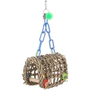 Nature Island 18cm Hanging Wagon Ho Bird Pet Interactive Exercise Fun Cage Toy