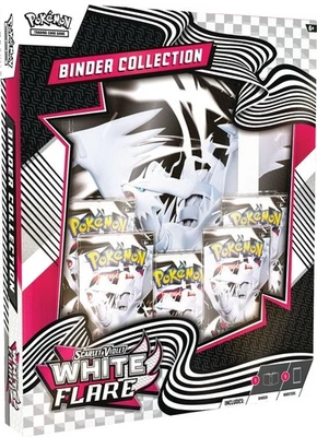 Pokemon TCG - White Flare Binder Collection - Brand New & Sealed Card Game